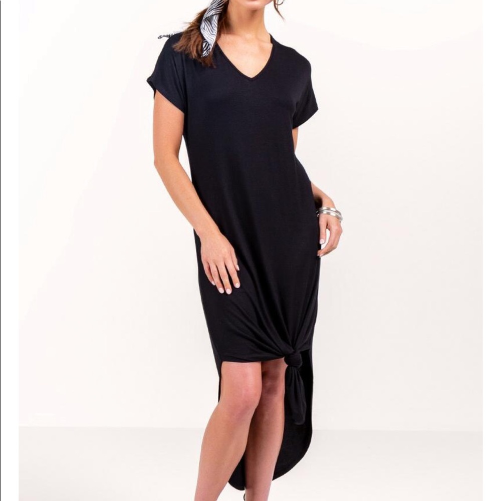 Maxi black dress